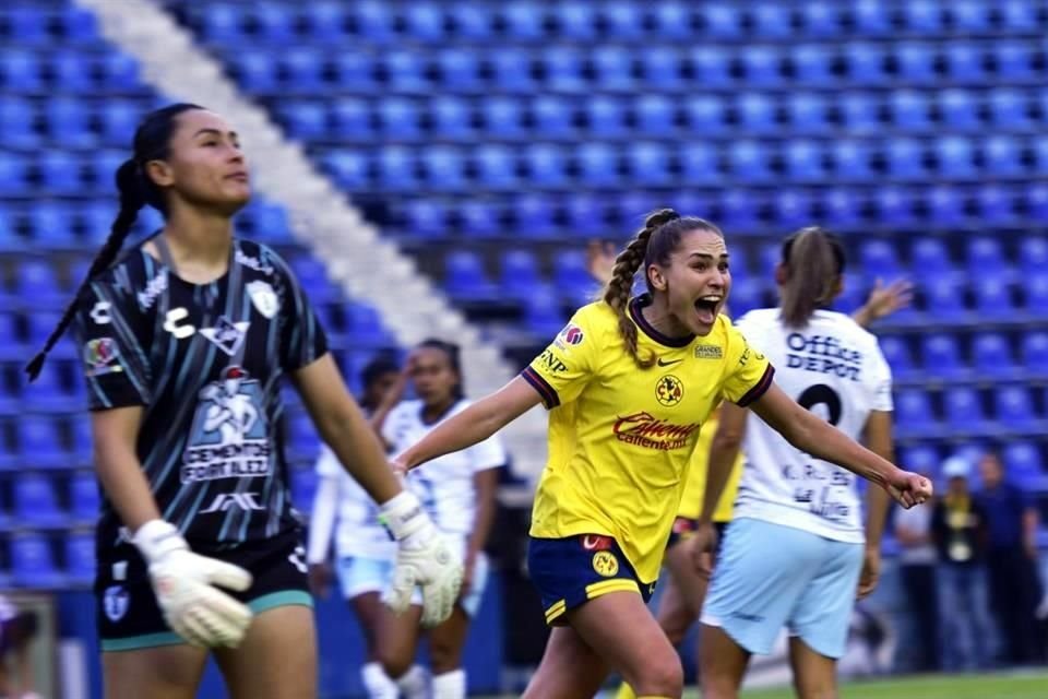 El América Femenil mostró contundencia.