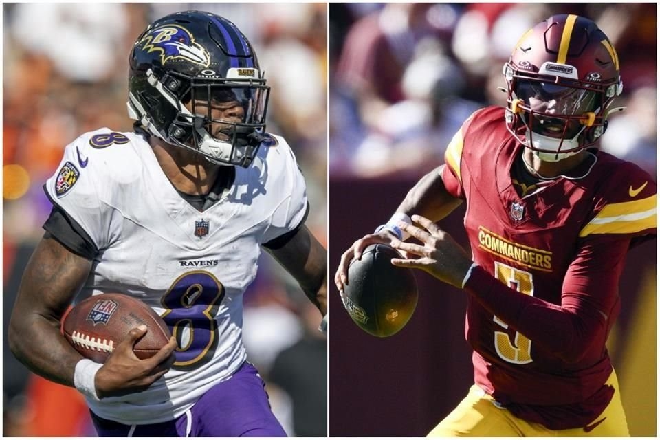 Lamar Jackson y Jayden Daniels tienen estilos de juego parecidos, por lo que el juego promete emociones.