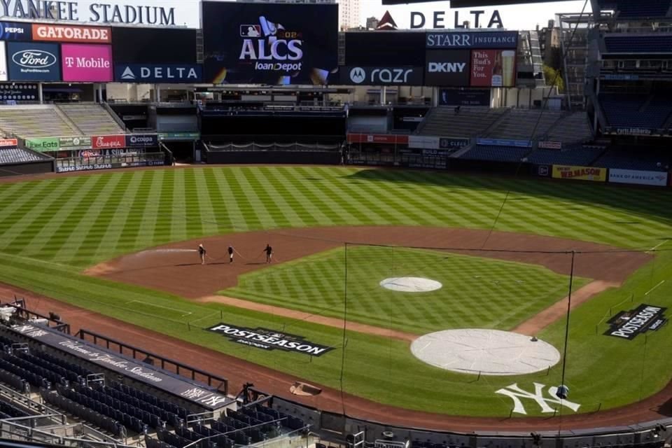 Yankee Stadium será el escenario para los dos primeros duelos de la Serie Divisional de la Liga Americana.