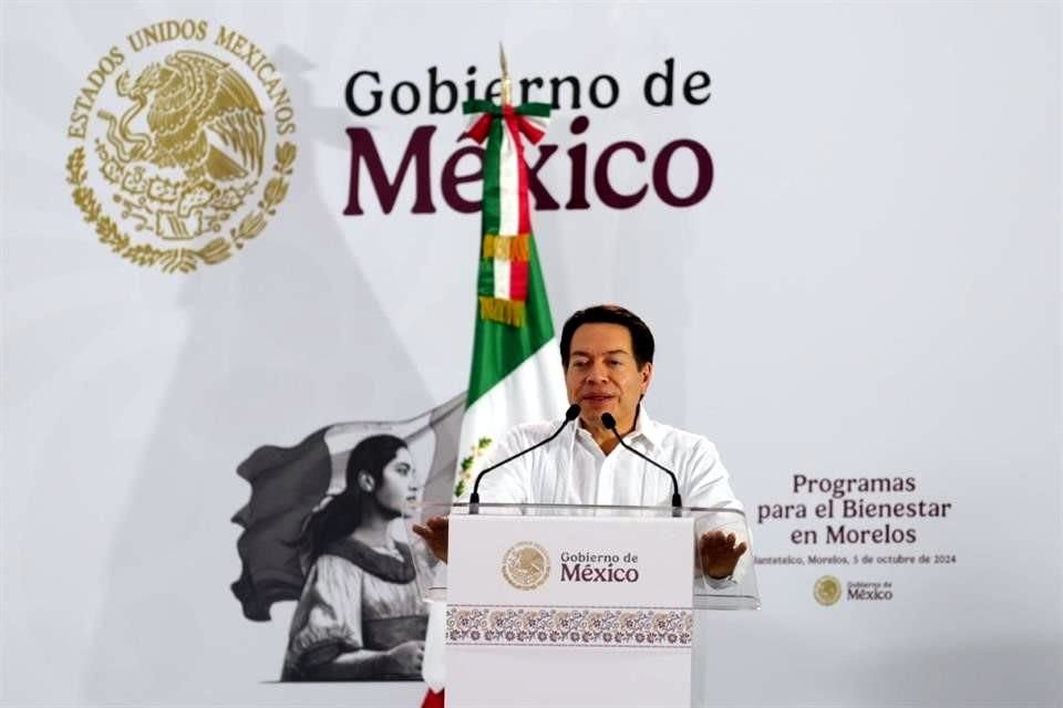 El titular de la SEP, Mario Delgado, anunció  que mañana comenzará la difusión de la beca escolar 'Rita Cetina' para evitar el abandono escolar de niñas, niños y adolescentes.