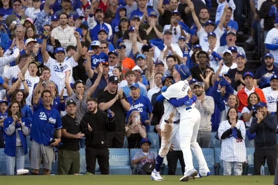 La novena de Los Ángeles se adelantó 1-0 en la Serie de Campeonato ante los Mets.