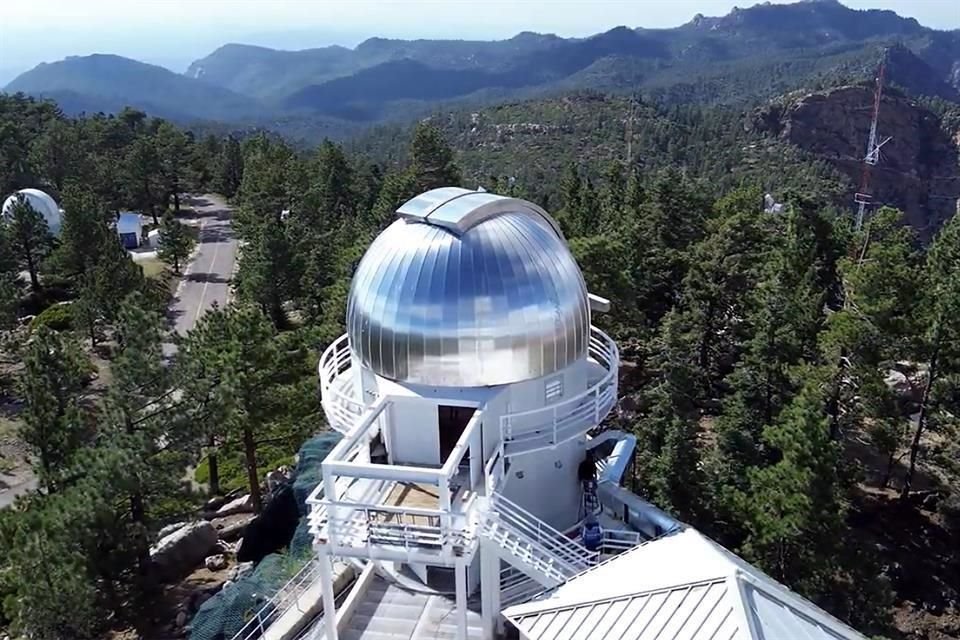 El telescopio fue inaugurado el 7 de septiembre pasado en el Observatorio Astronómico Nacional San Pedro Mártir (OAN-SP), en Baja California.