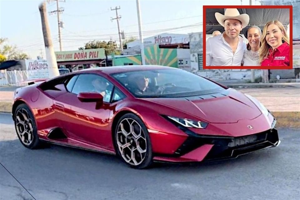 Antonio 'Tony' Flores, diputado local de la 4T en Coahuila, poseé un Lamborghini de más de 75 mdp.