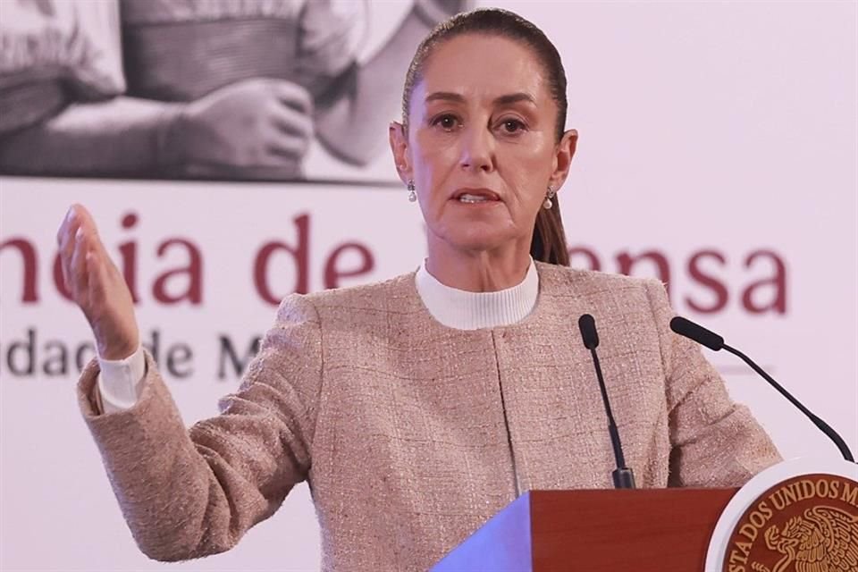 Claudia Sheinbaum, Presidenta de México.