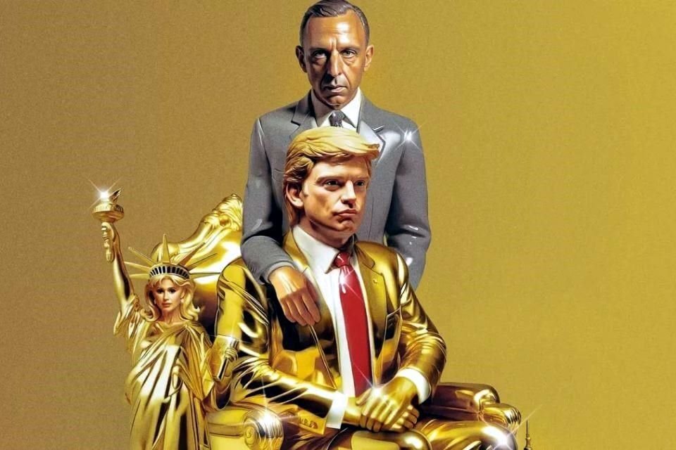 En la cinta, Sebastian Stan interpreta a Trump, con Jeremy Strong como Cohn.