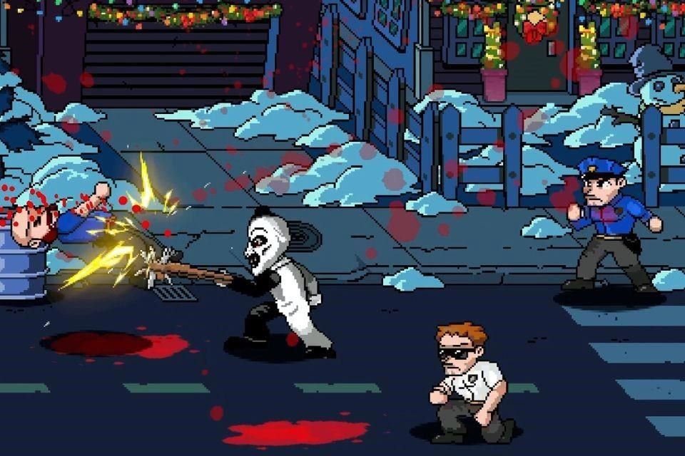 'Terrifier: The ARTcade Game' es un juego con dibujos al estilo pixel art 'de inspiración retro' en el que los jugadores asumen el papel de Art.