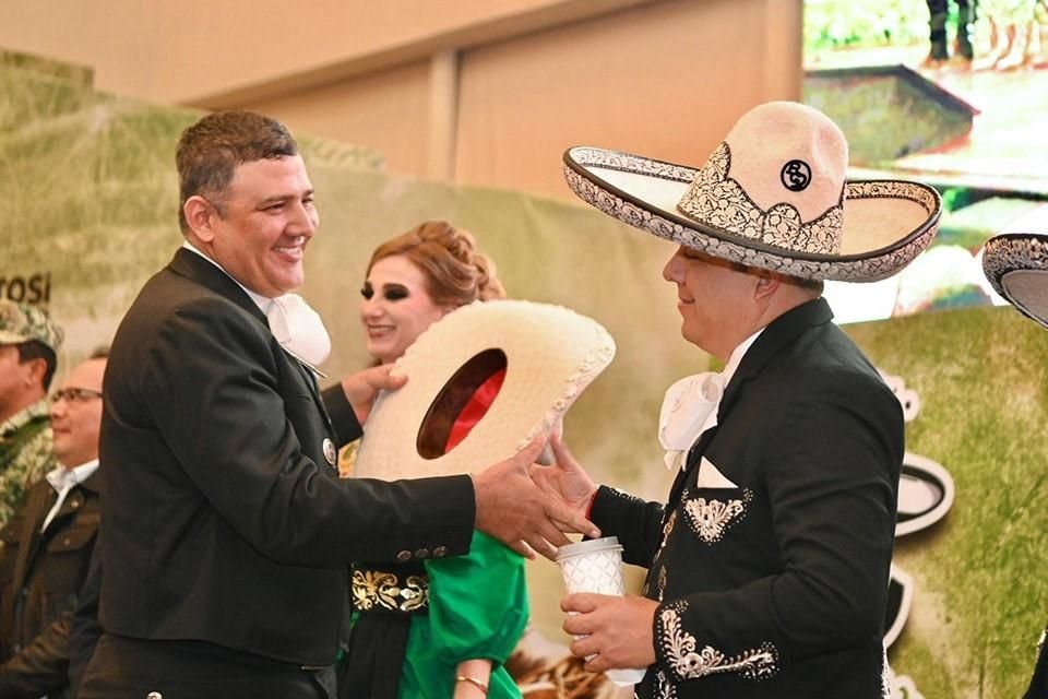 Ricardo Gallardo inaugura Nacional Charro en SLP