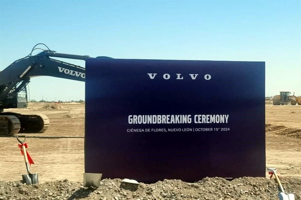 Volvo está invirtiendo 700 millones de dólares en una planta de camiones pesados en NL, que iniciará operaciones en el 2026.