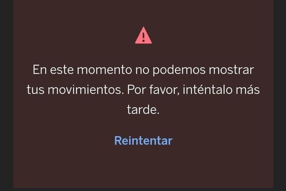 Fallas en app de BBVA