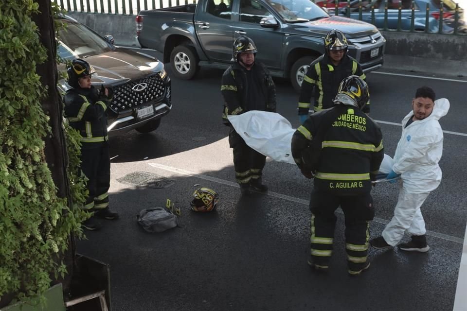 El accidente ocurrió a la altura de Eje 5 Sur Avenida San Antonio, en la Colonia San Pedro de los Pinos.