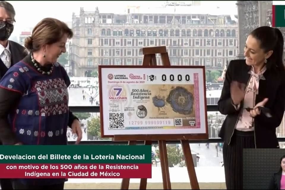 Durante la develación, Claudia Sheinbaum, Jefa de Gobierno, pidió reflexionar sobre la historia y el momento actual.