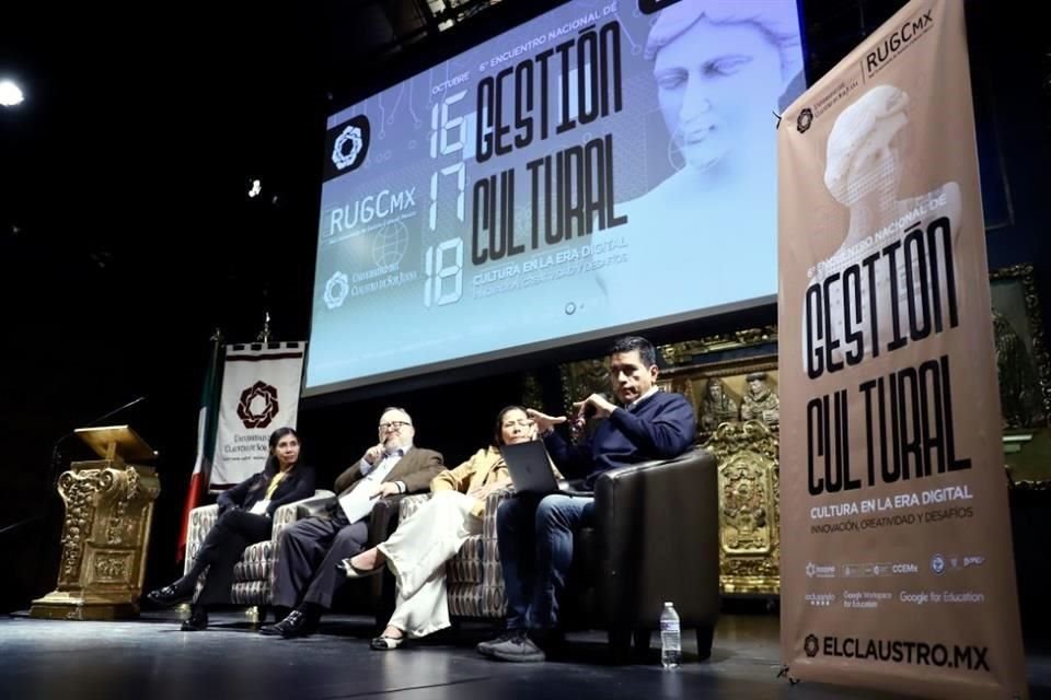 El Encuentro Nacional de Gestión Cultural se lleva a cabo en la Universidad del Claustro de Sor Juana.