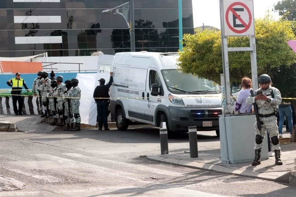 En la zona del homicidio hallaron nueve casquillos y autoridades acordonaron el área.