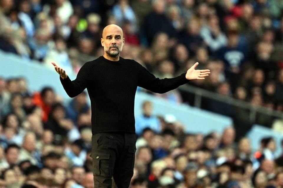 Pep Guardiola estaría en su última temporada con el City.