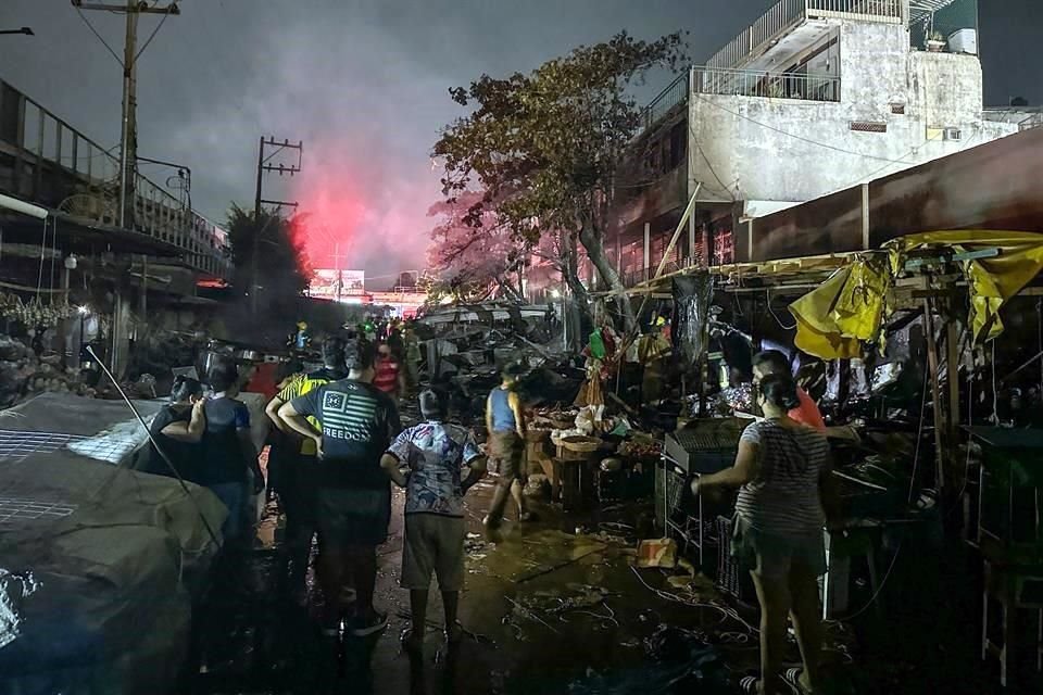 Por el incendio no reportan víctimas.