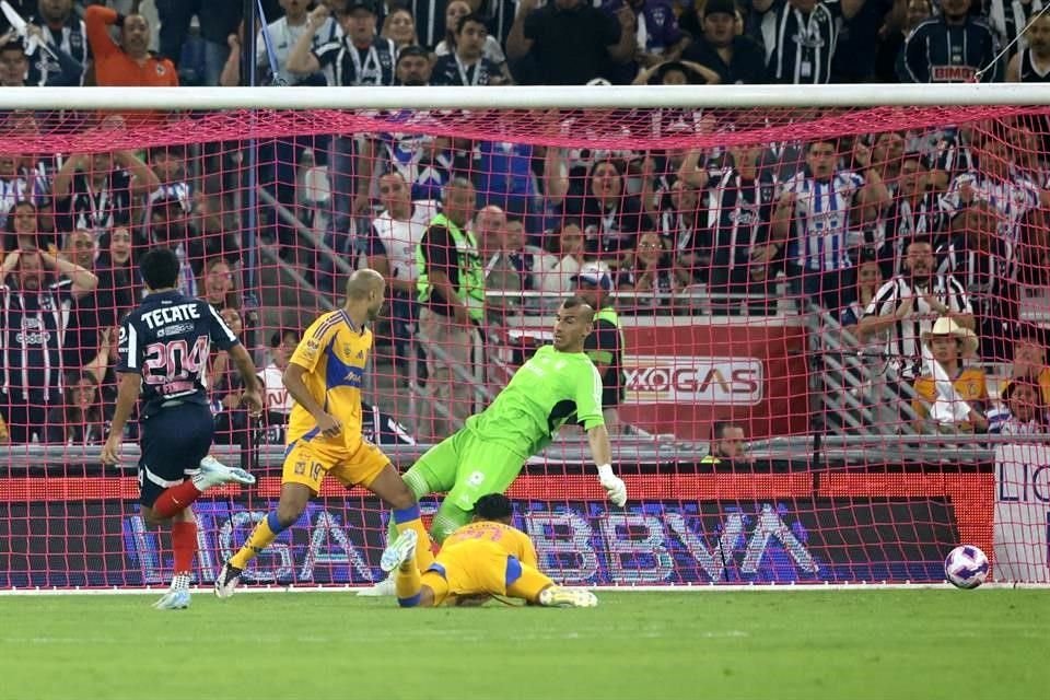 Monterrey llegó a estar arriba 3-0 en el primer tiempo.