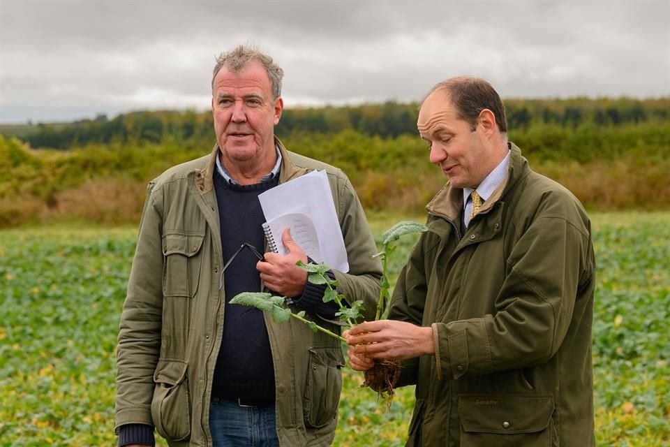 El presentador lidera actualmente la serie 'Clarkson's Farm', que relata su vida al frente de su granja en Oxfordshire, para la plataforma Prime Video.