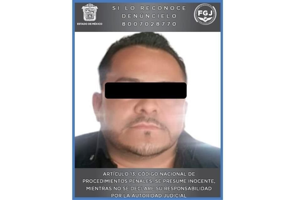 Efrén 'N' fue detenido el pasado 18 de octubre en  inmediaciones de los Juzgados de Almoloya de Juárez.