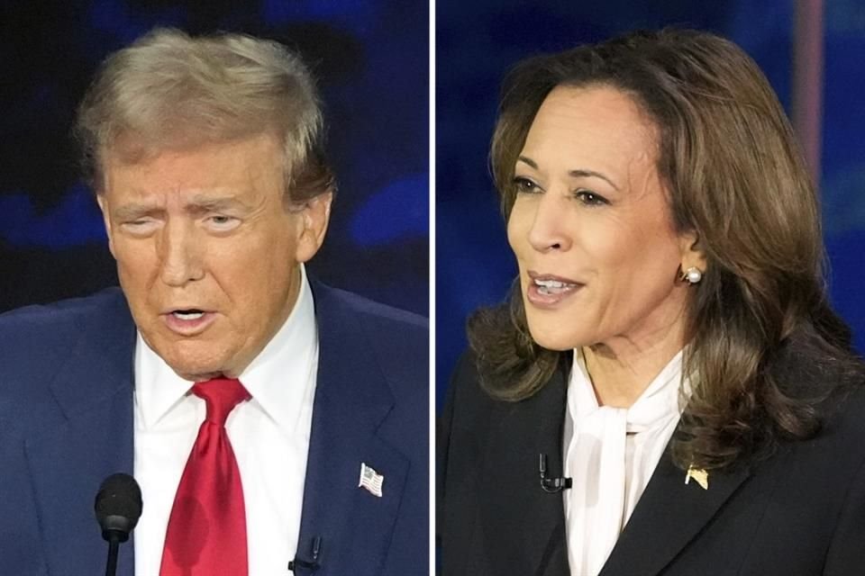A vice-presidente Kamala Harris e o ex-presidente Donald Trump estão em uma disputa acirrada em sete estados indecisos, de acordo com o Washington Post.