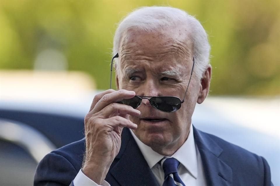 El Presidente Joe Biden a su llegada a Berlín, Alemania, el 18 de octubre del 2024.