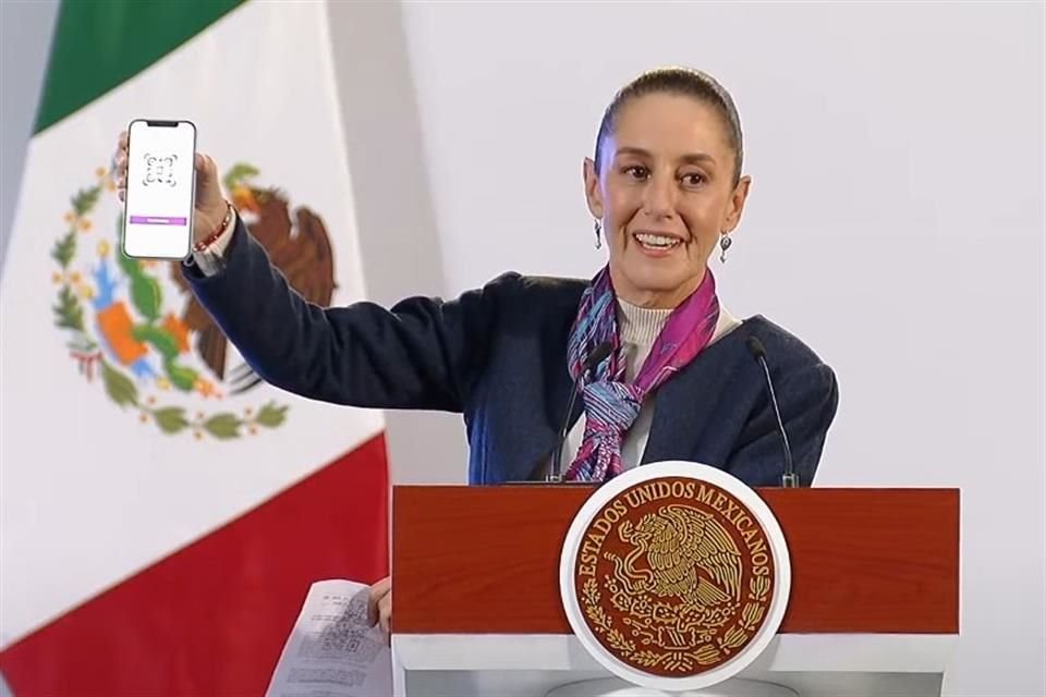 Claudia Sheinbaum, Presidenta de México.