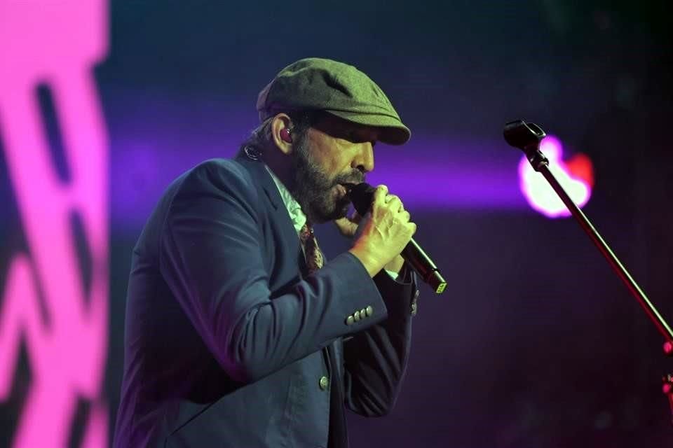 Juan Luis Guerra tenía preparado un show de dos horas aproximadamente.