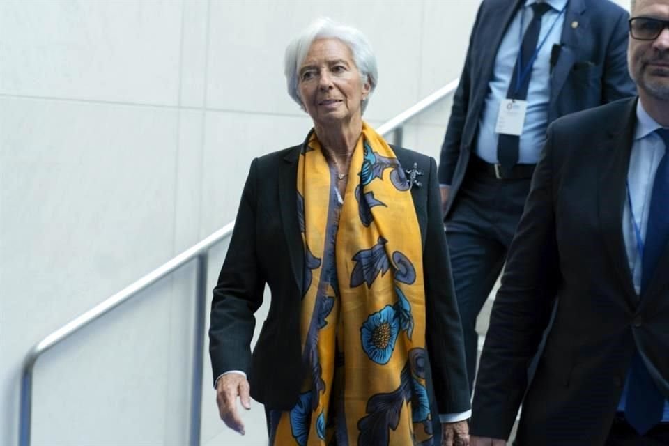 Christine Lagarde, directora del Banco Central Europeo.