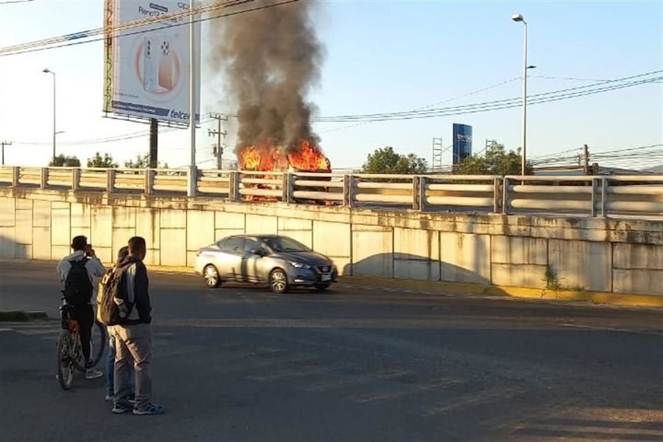 El accidente se registró sobre Carretera a Nogales, cerca de la Avenida Aviación, en Zapopan.