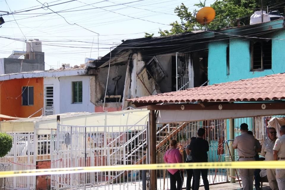 El estallido ocurrió el jueves debido a una fuga de gas; la vivienda será demolida. 