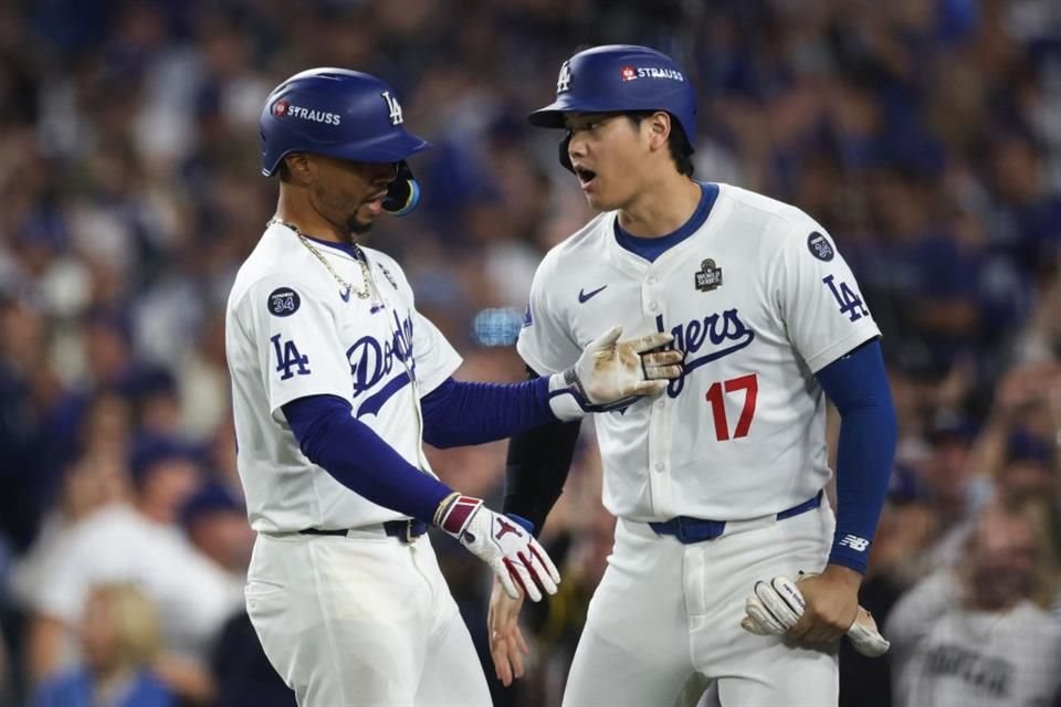 La dupla Ohtani-Betts fue la encargada de emparejar el partido en la octava entrada.