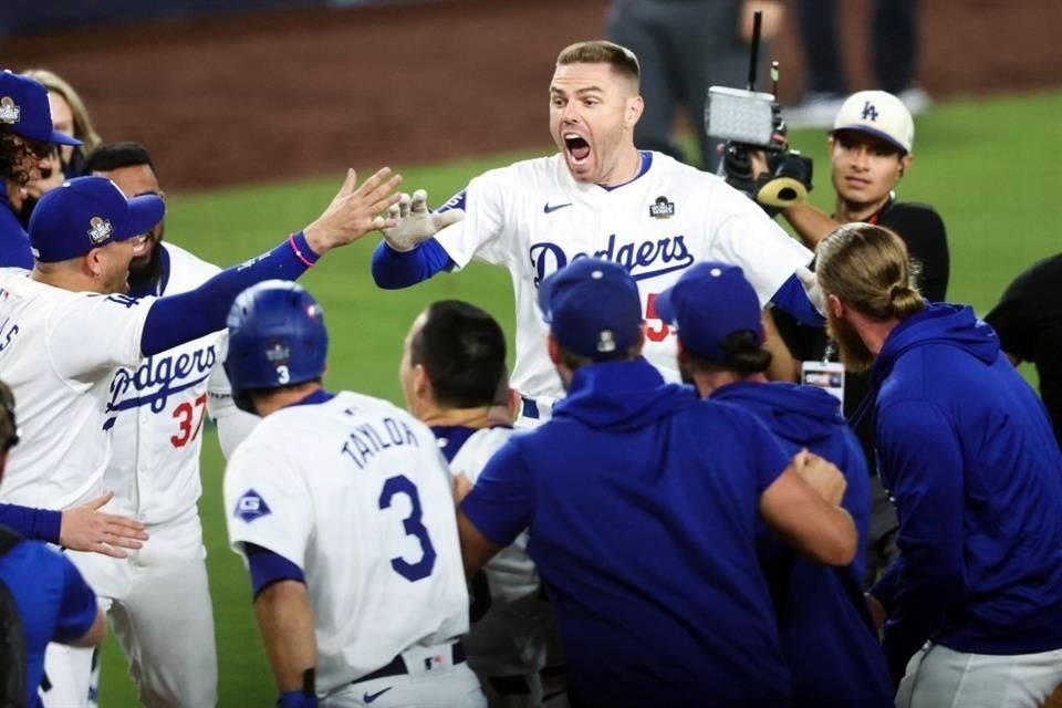 Fue una locura total en Dodgers Stadium.