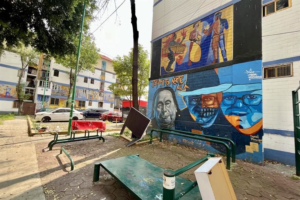 El muralismo callejero es una expresión cultural común en esta zona. Su valor debe ser reconocido.