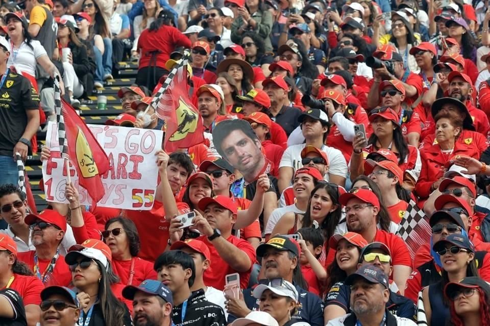 La afición disfrutó en grande del Gran Premio de México de la F1.