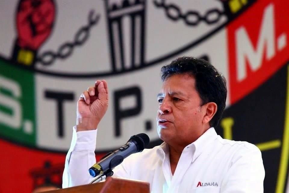 Ricardo Aldana, actual líder del sindicato petrolero que busca la reelección, dijo que los líderes deben evitar ser eternos.