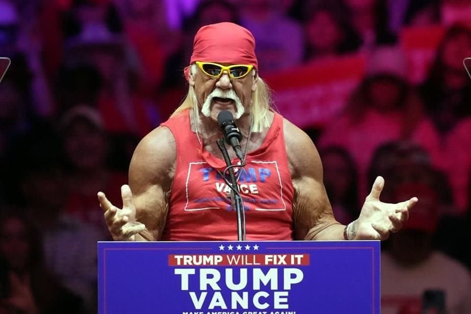 Hogan, cuyo nombre real es Terry Bollea, es uno de los aliados famosos más polémicos de Trump en la actual campaña electoral.