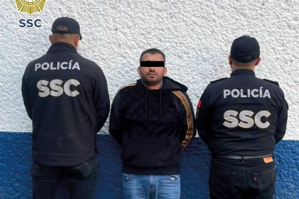 El 'Chaneque' es identificado como líder de una célula delictiva dedicada a la extorsión fue aprehendido en Nezahualcóyotl, Estado de México, por elementos de la Secretaría de Seguridad Ciudadana