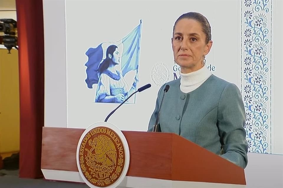 Claudia Sheinbaum, Presidenta de México.