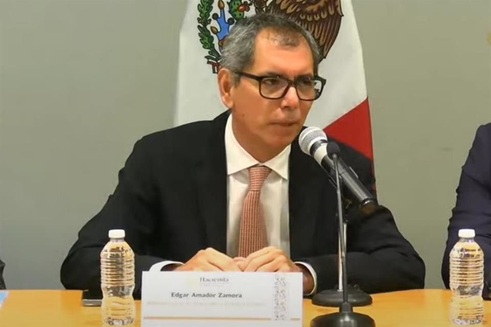 Edgar Amador Zamora, subsecretario de Hacienda.