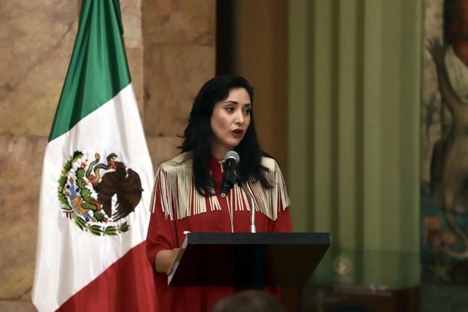 Claudia Curiel de Icaza anunció que la estructura de la Secretaría de Cultura a su cargo tendrá un ajuste; habrá nuevo reglamento en 2025.