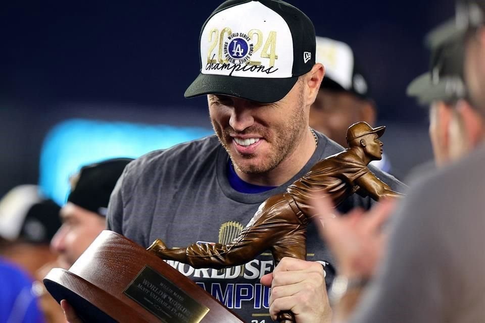 Freddie Freeman fue nombrado el JMV de la Serie Mundial 2024.