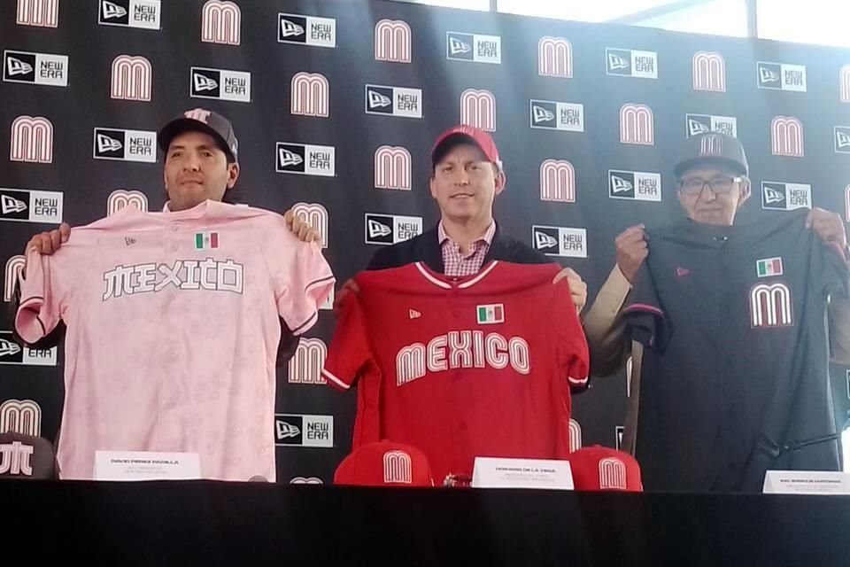 Franelas de lujo para el Tri de Beisbol.