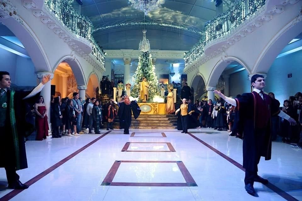 Interpretación del gran baile de invierno de Harry potter.