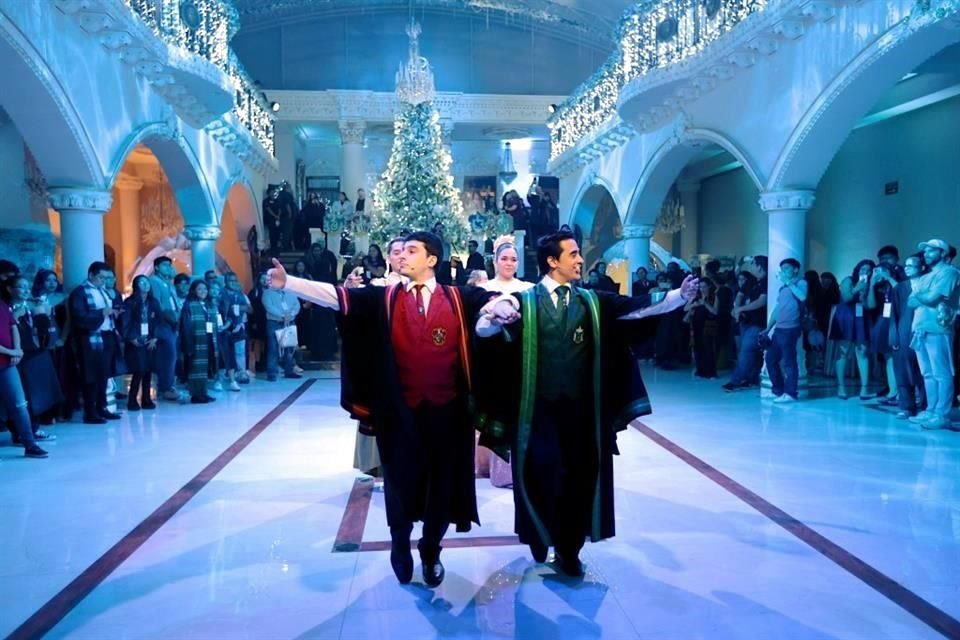 Interpretación del gran baile de invierno de Harry potter.