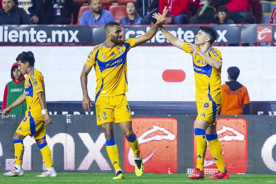 Nico Ibáñez anotó el 1-0 para los felinos.