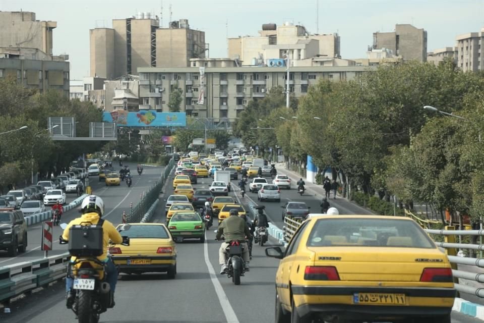 Una calle en Teherán, Irán, el 26 de octubre del 2024.