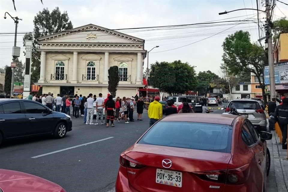 En la balacera en la Colonia CTM El Risco, un hombre falleció y siete personas resultaron lesionadas.