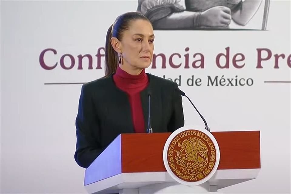 Claudia Sheinbaum, Presidenta de México.