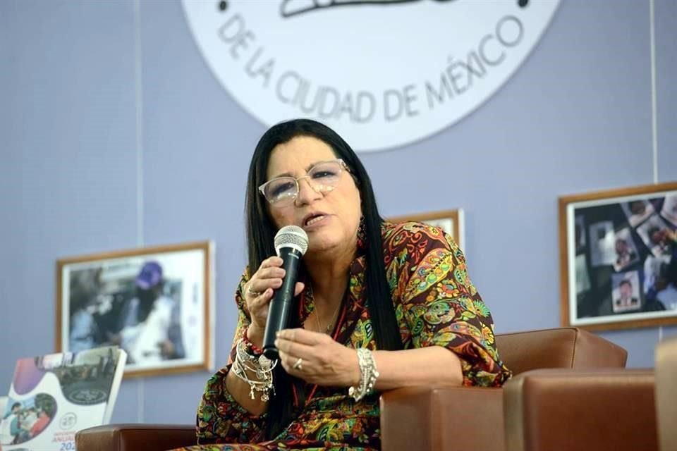 Nashieli Ramírez preside la Comisión de Derechos Humanos de la Ciudad de México desde 2017.