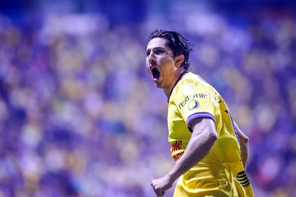 Alan Cervantes logró su primer gol como americanista.