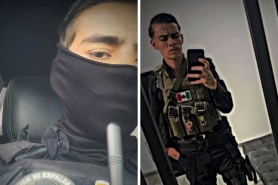 Israel Ramírez, nuevo Alcalde de MC de Apulco, Zacatecas, posaba en redes sociales vestido como sicario y con armas largas.